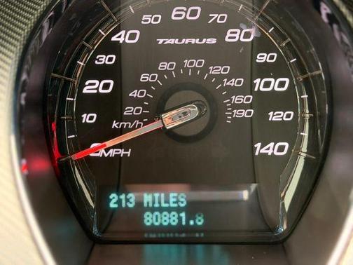 Black 2012 Ford Taurus SHO