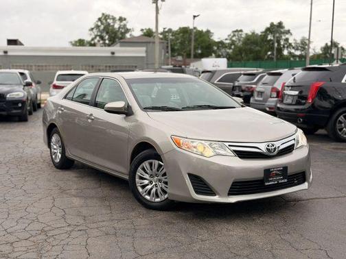 Beige 2014 Toyota Camry LE