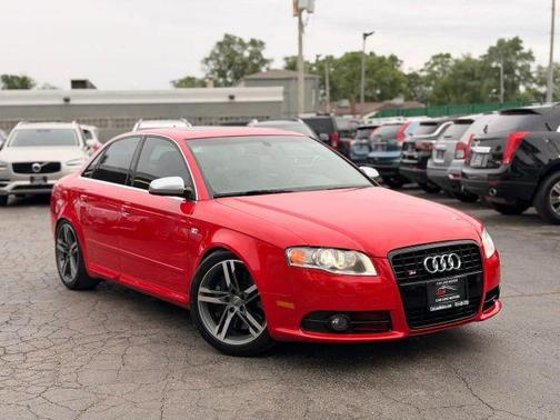 Red 2008 Audi S4 4.2 quattro