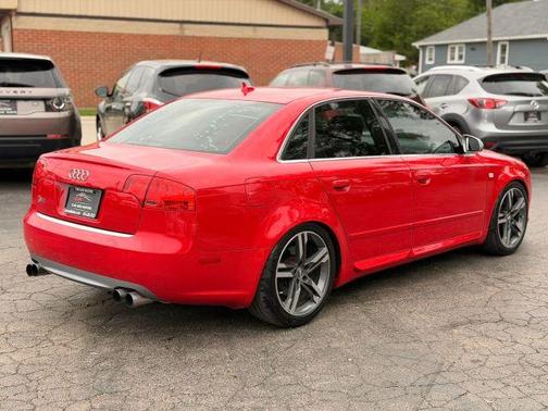 Red 2008 Audi S4 4.2 quattro