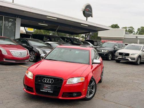 Red 2008 Audi S4 4.2 quattro