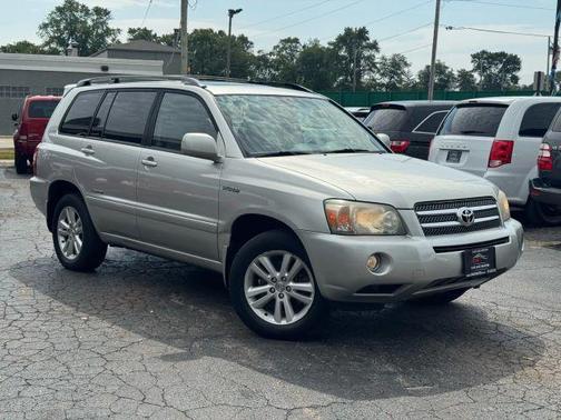 Silver 2007 Toyota Highlander Hybrid Limited
