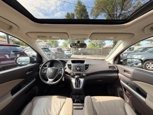 Blue 2013 Honda CR-V EX-L