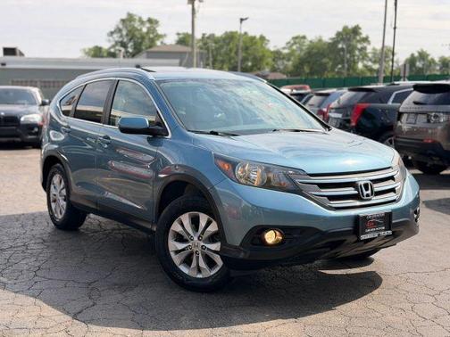Blue 2013 Honda CR-V EX-L