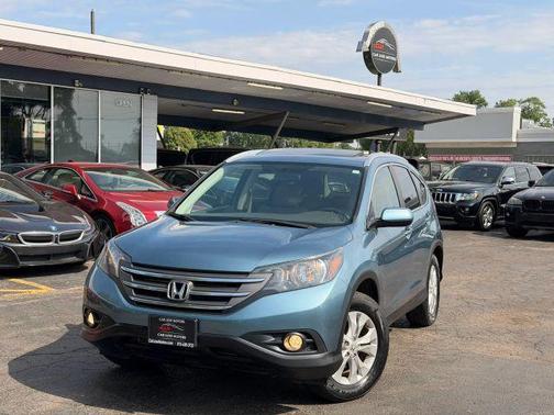 Blue 2013 Honda CR-V EX-L