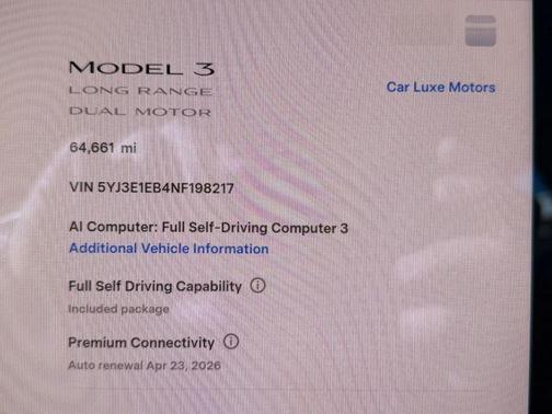 Gray 2022 Tesla Model 3 Long Range