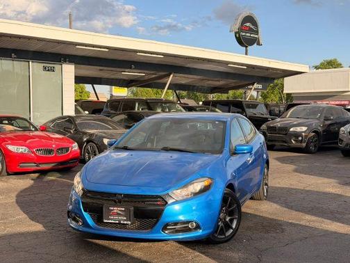 Blue 2015 Dodge Dart SXT