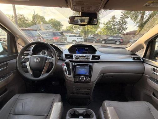 Gray 2014 Honda Odyssey EX-L