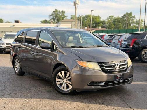 Gray 2014 Honda Odyssey EX-L