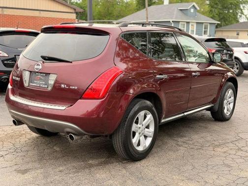Merlot Pearl 2007 Nissan Murano SL