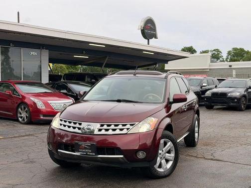 Merlot Pearl 2007 Nissan Murano SL