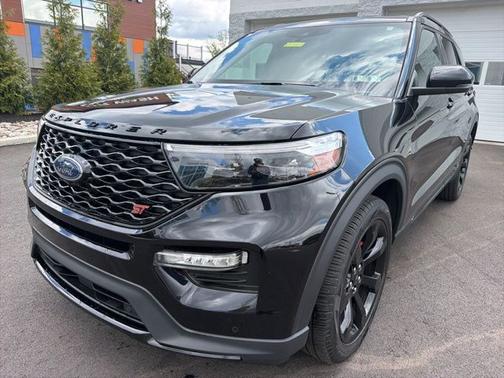 AGATE BLACK METALLIC 2023 Ford Explorer ST
