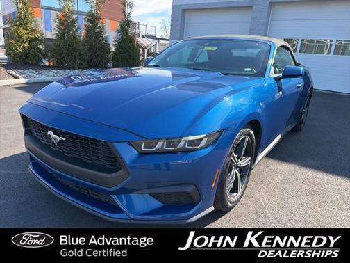 ATLAS BLUE METALLIC 2024 Ford Mustang ECOBOOST PREMIUM