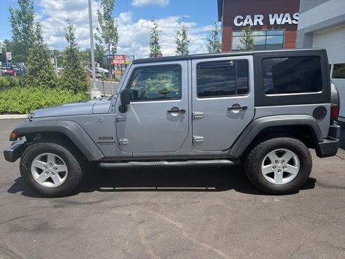 Billet Silver Metallic Clearcoat 2017 Jeep Wrangler Unlimited SPORT