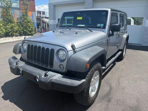 Billet Silver Metallic Clearcoat 2017 Jeep Wrangler Unlimited SPORT