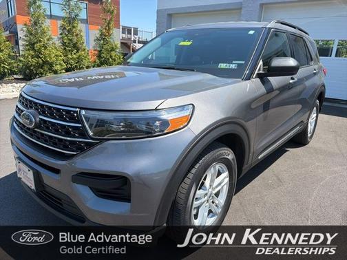 CARBONIZED GRAY METALLIC 2022 Ford Explorer XLT