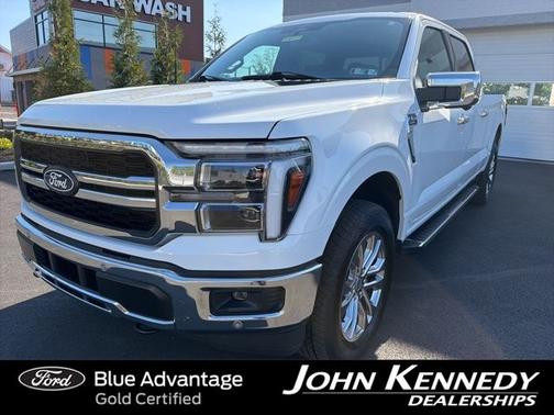 OXFORD WHITE 2025 Ford F-150 LARIAT