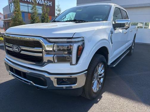 OXFORD WHITE 2025 Ford F-150 LARIAT