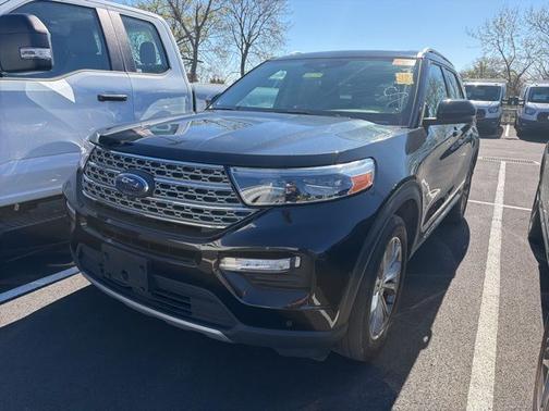 AGATE BLACK METALLIC 2023 Ford Explorer LIMITED