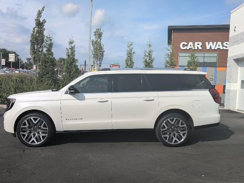 STAR WHITE MET TRI-COAT 2025 Ford Expedition PLATINUM