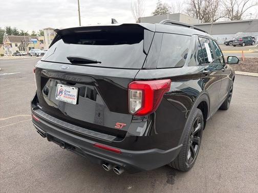 AGATE BLACK METALLIC 2023 Ford Explorer ST