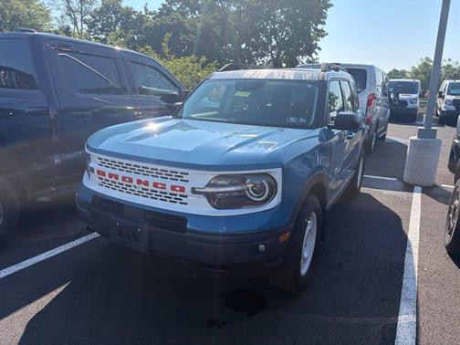 PEAK BLUE METALLIC 2023 Ford Bronco Sport HERITAGE LIMITED