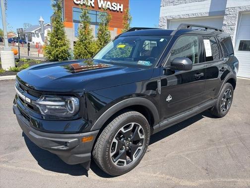 SHADOW BLACK 2022 Ford Bronco Sport OUTER BANKS