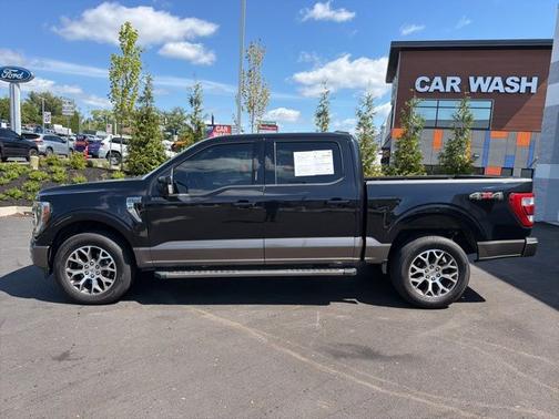 AGATE BLACK METALLIC 2023 Ford F-150 KING RANCH