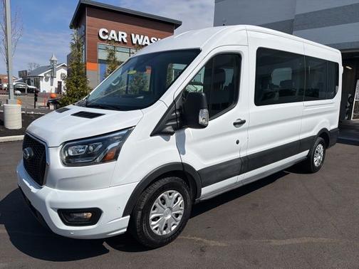 OXFORD WHITE 2023 Ford Transit-350 XLT