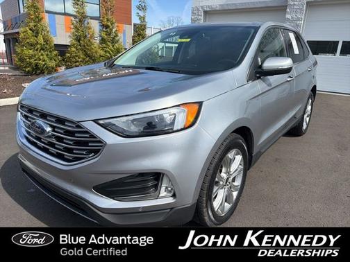 ICONIC SILVER 2024 Ford Edge TITANIUM