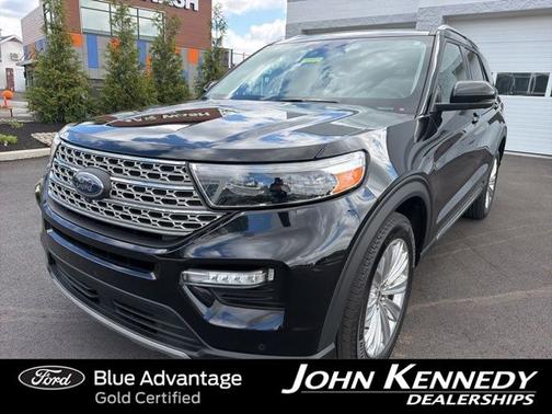 AGATE BLACK METALLIC 2022 Ford Explorer LIMITED