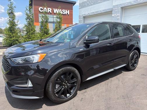 AGATE BLACK METALLIC 2024 Ford Edge ST LINE