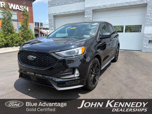 AGATE BLACK METALLIC 2024 Ford Edge ST LINE