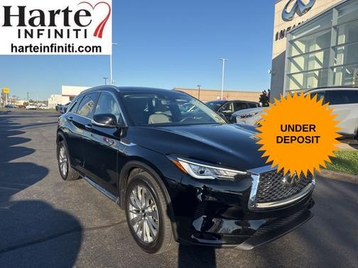 Black Obsidian 2024 INFINITI QX50 LUXE