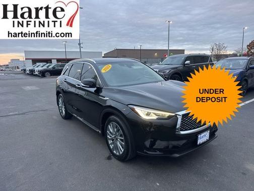 Black Obsidian 2023 INFINITI QX50 LUXE