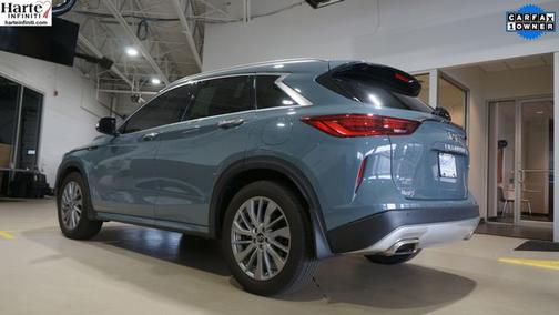 Slate Gray 2024 INFINITI QX50 LUXE