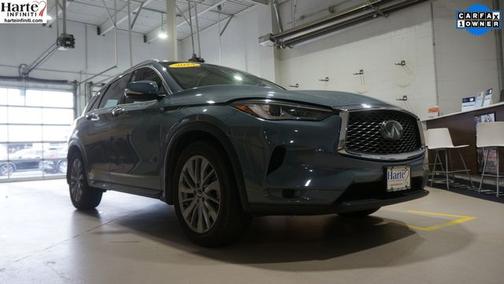 Slate Gray 2024 INFINITI QX50 LUXE