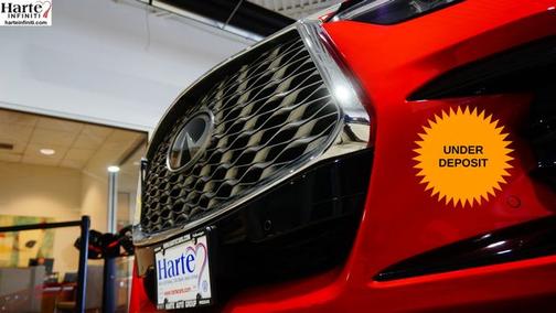 Dynamic Sunstone Red 2023 INFINITI QX55 ESSENTIAL