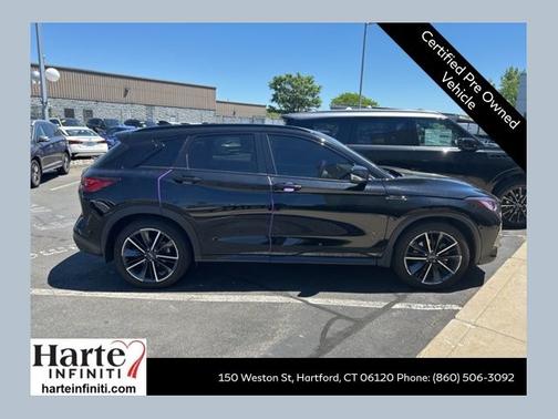 Black Obsidian 2023 INFINITI QX50 SPORT