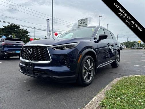 Grand Blue 2025 INFINITI QX60 LUXE