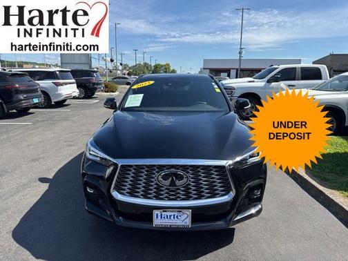 Black Obsidian 2023 INFINITI QX55 ESSENTIAL