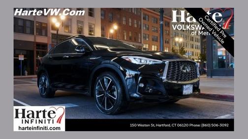 Black Obsidian 2023 INFINITI QX55 ESSENTIAL