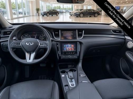 Radiant White 2023 INFINITI QX50 LUXE