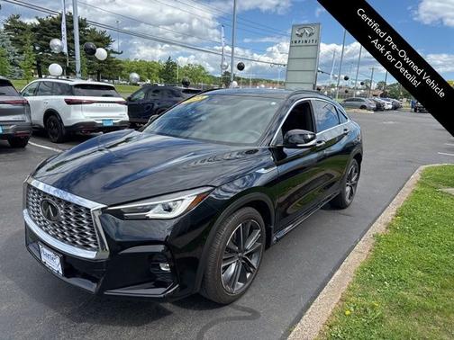 Black Obsidian 2023 INFINITI QX55 LUXE