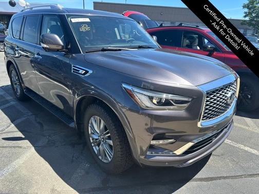 Anthracite Gray 2023 INFINITI QX80 LUXE