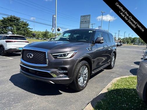 Anthracite Gray 2023 INFINITI QX80 LUXE