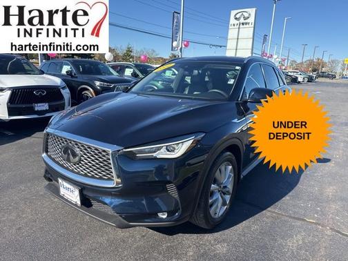 Hermosa Blue 2022 INFINITI QX50 LUXE