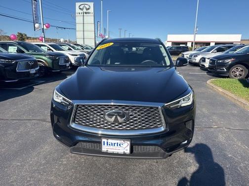 Hermosa Blue 2022 INFINITI QX50 LUXE