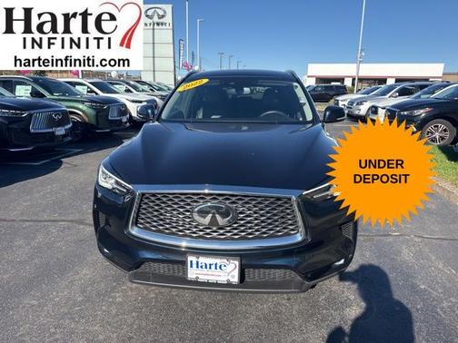 Hermosa Blue 2022 INFINITI QX50 LUXE