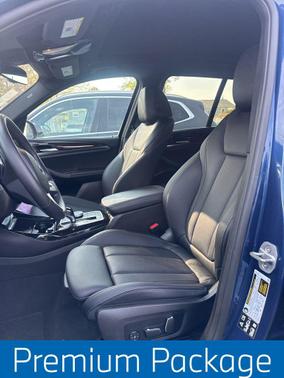 Blue Metallic 2024 BMW X3 xDrive30i